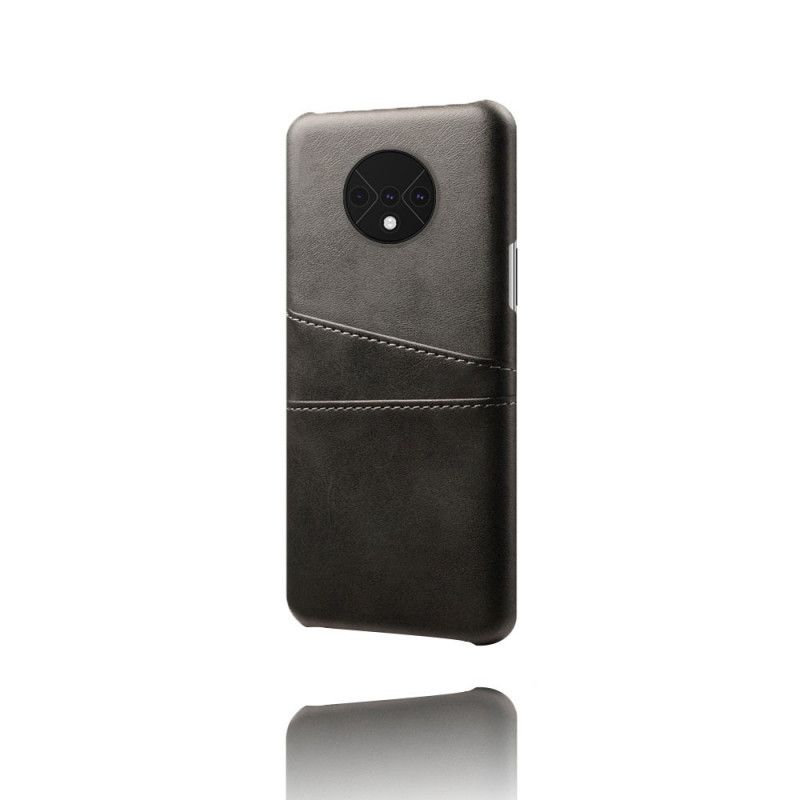 Skal för OnePlus 7T Svart Korthållare
