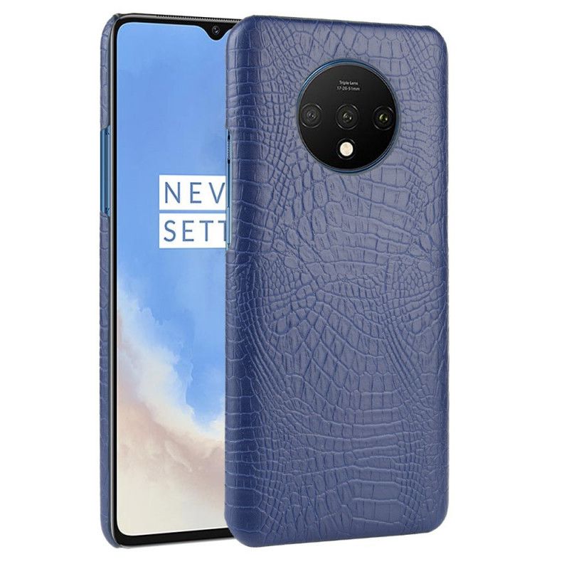 Skal OnePlus 7T Svart Krokodilhudeffekt