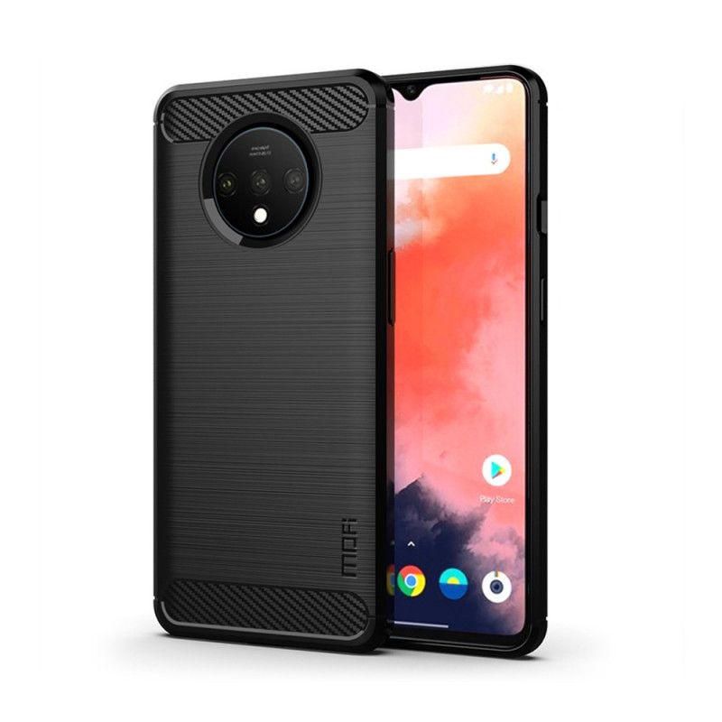 Skal OnePlus 7T Svart Mofi Borstat Kolfiber