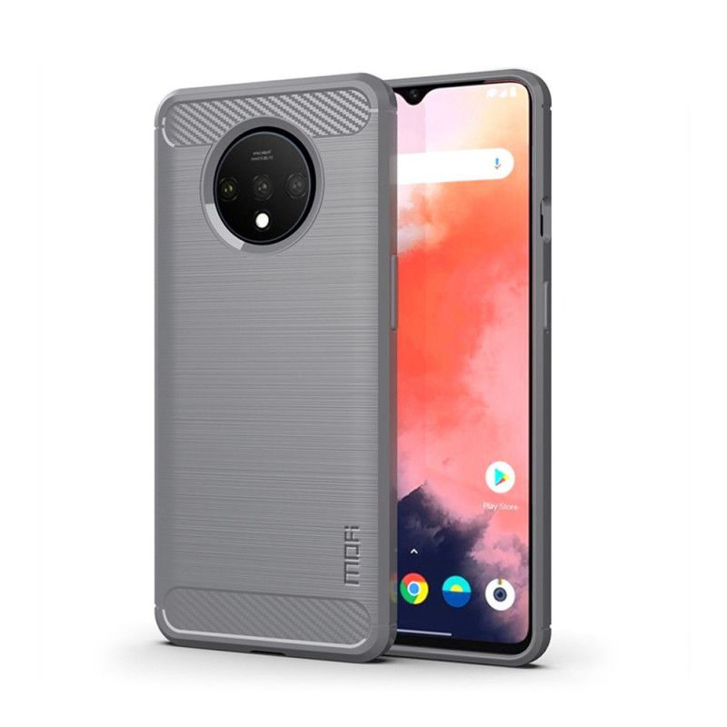 Skal OnePlus 7T Svart Mofi Borstat Kolfiber