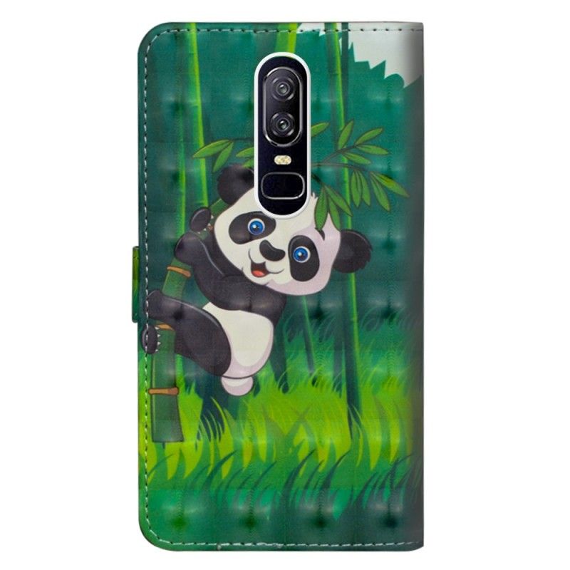 Fodral OnePlus 6 Panda I Djungeln