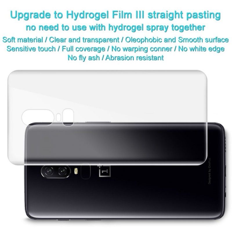 Imak Hydrogel Skydd För OnePlus 6 Skärmen