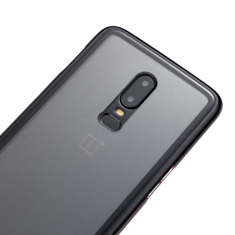 Skal för OnePlus 6 Vit Avtagbar