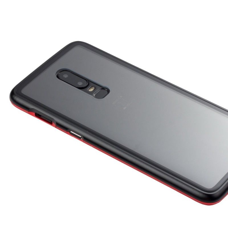 Skal för OnePlus 6 Vit Avtagbar