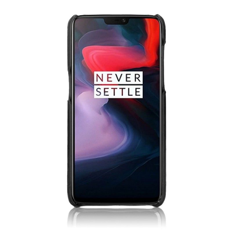 Skal OnePlus 6 Svart Pierre Cardin Läder