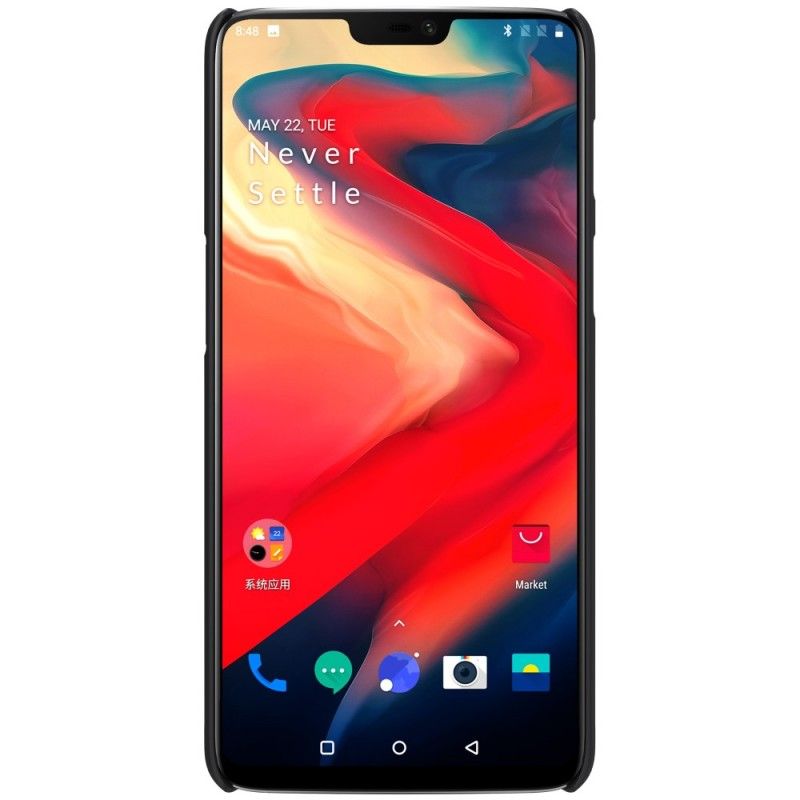 Skal OnePlus 6 Svart Stel Frostad Nillkin