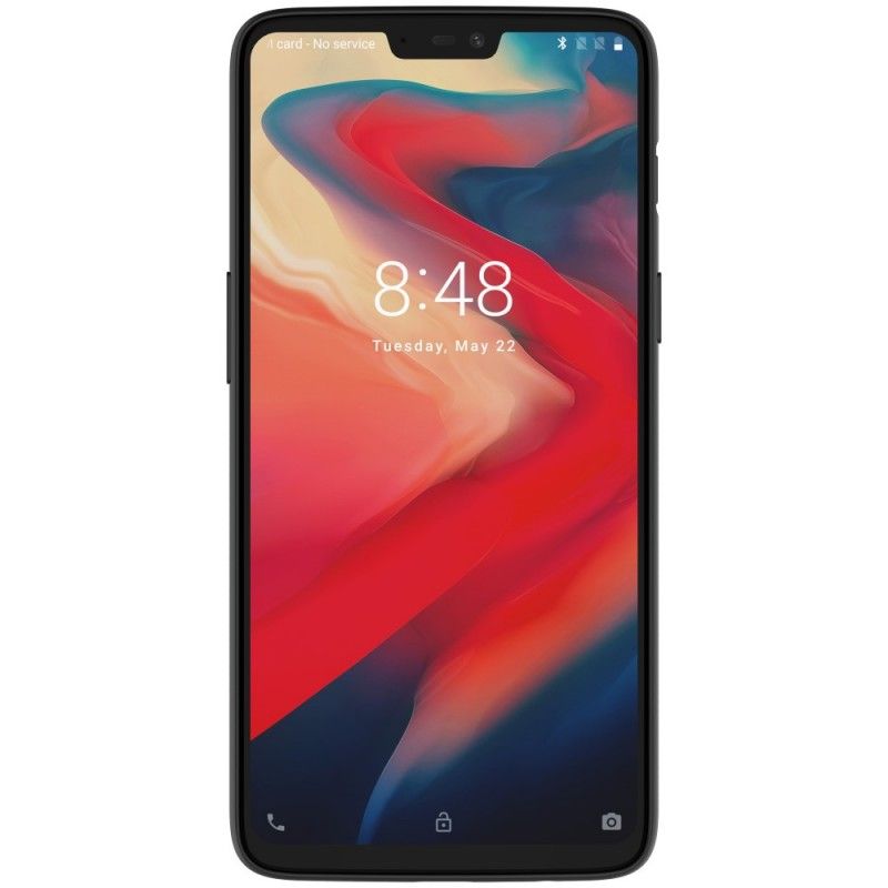 Skal OnePlus 6 Syntetfiber Och Magnetfolie