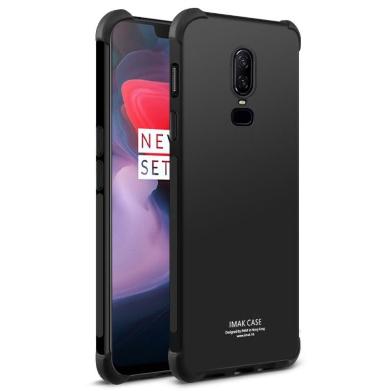 Skal OnePlus 6 Transparent Mobilskal Imak Hudkänsla