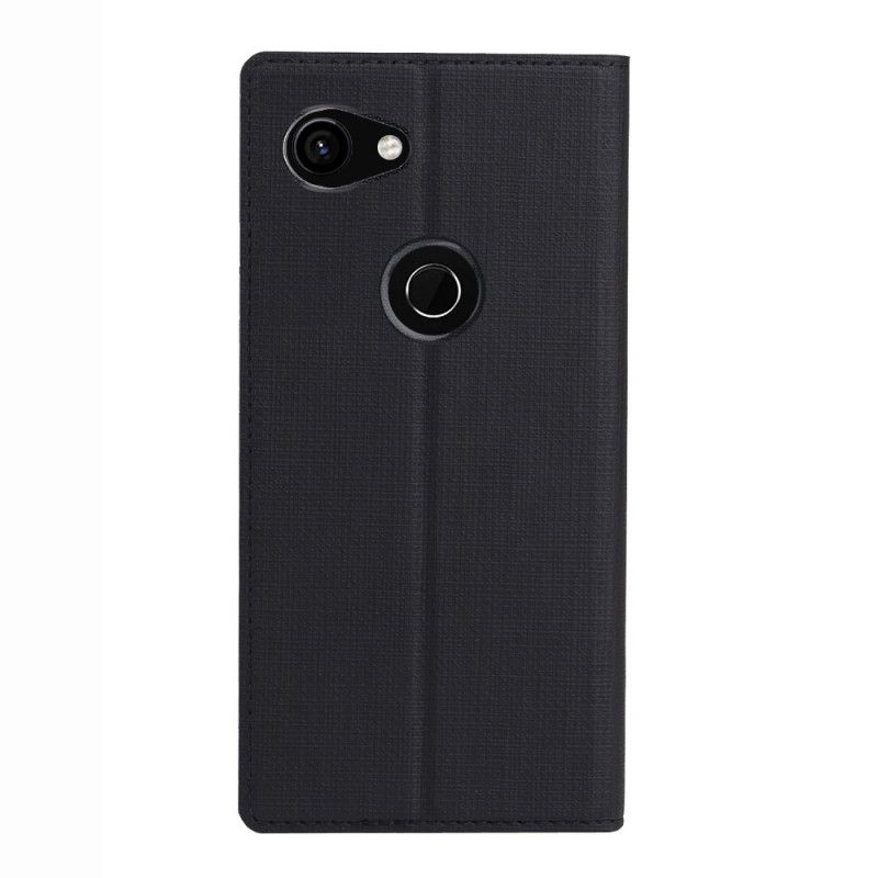 Folio-fodral Google Pixel 3A XL Svart Mobilskal Strukturerad Vili Dmx