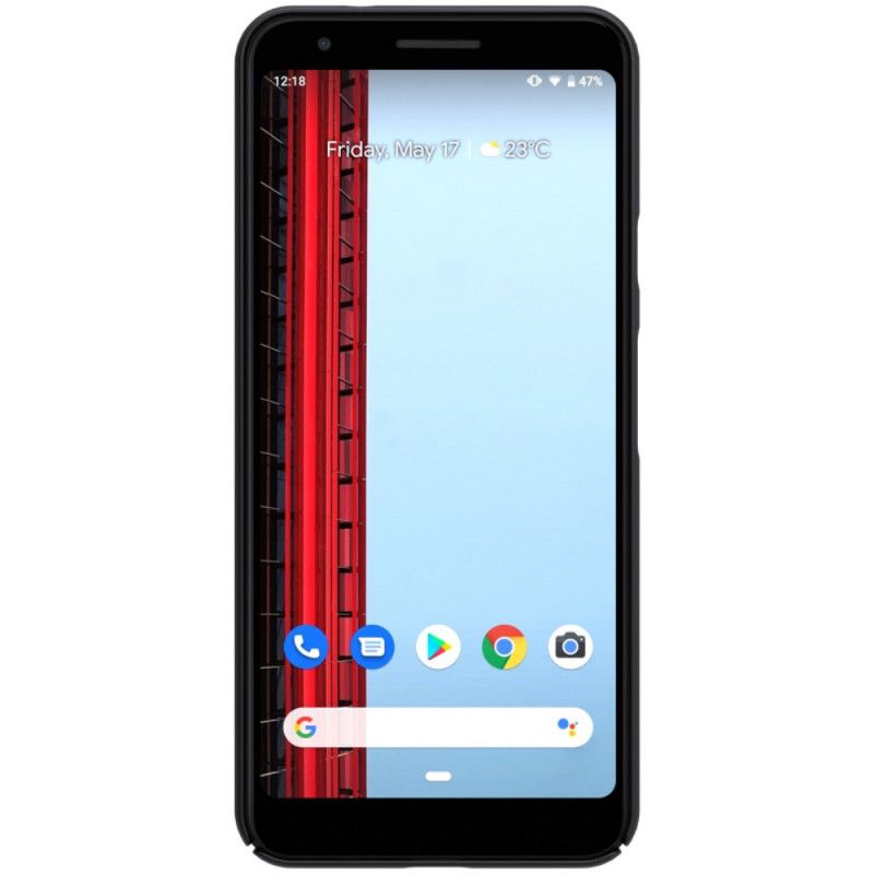 Skal för Google Pixel 3A XL Röd Styv Frostat Nillkin