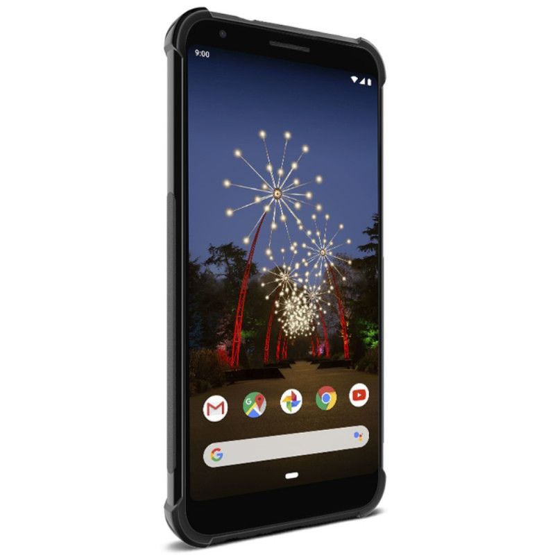 Skal Google Pixel 3A XL Imak Borstad Kolfiber