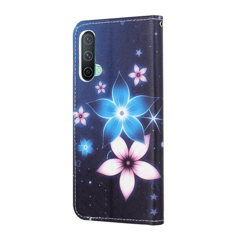 Fodral För Oneplus Nord Ce 5g Lunar Strappy Flowers