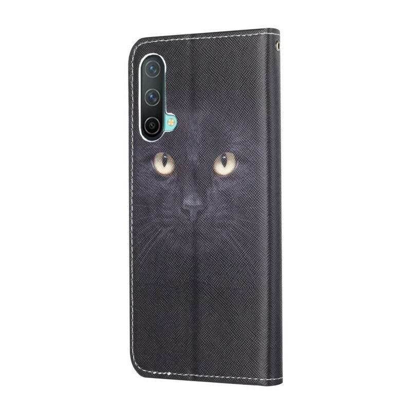 Fodral Oneplus Nord Ce 5g Black Strappy Cat Eyes