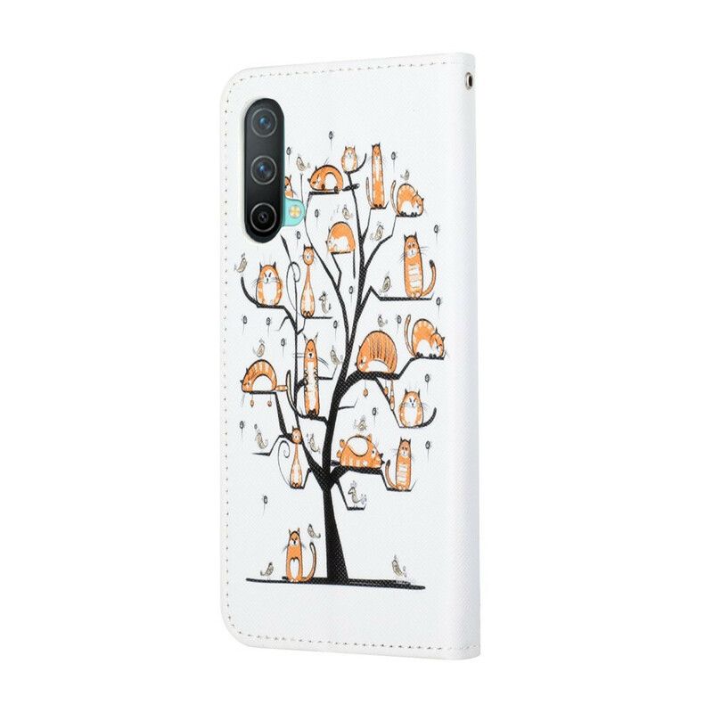 Fodral Oneplus Nord Ce 5g Funky Cats Strappy