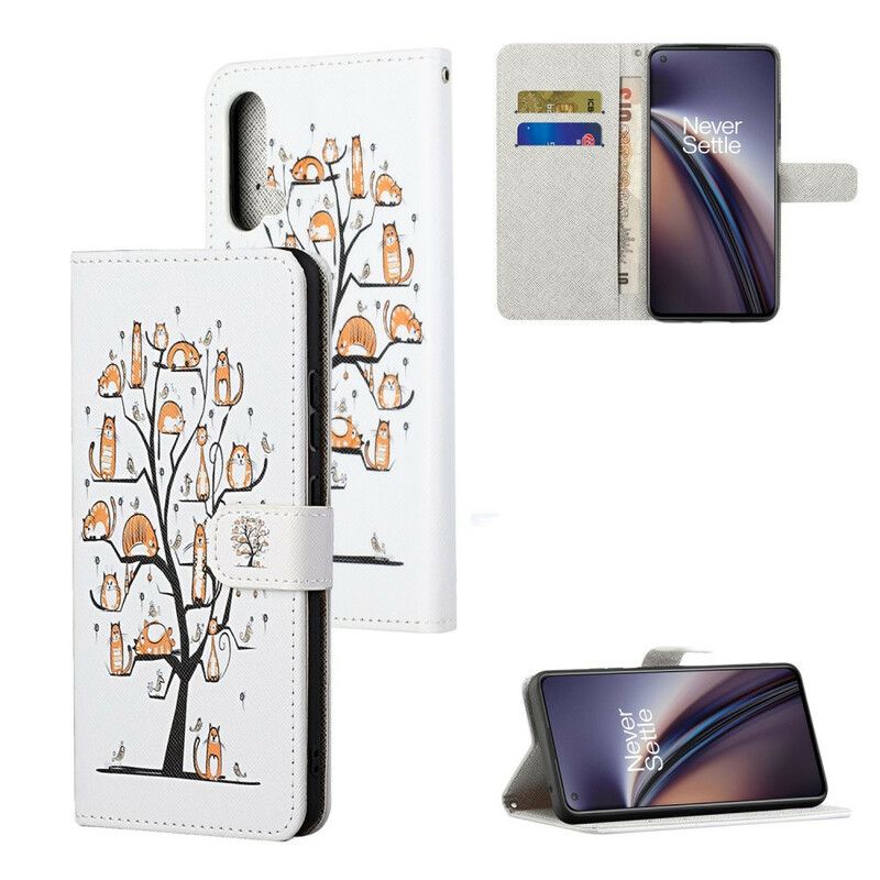 Fodral Oneplus Nord Ce 5g Funky Cats Strappy