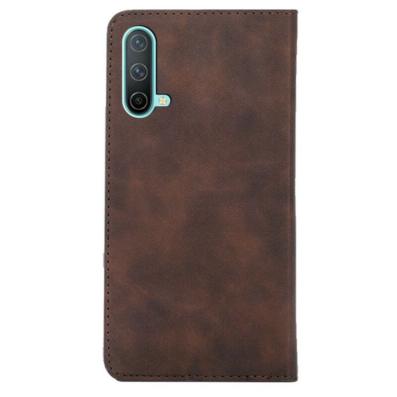 Folio-fodral Oneplus Nord Ce 5g Skin-touch