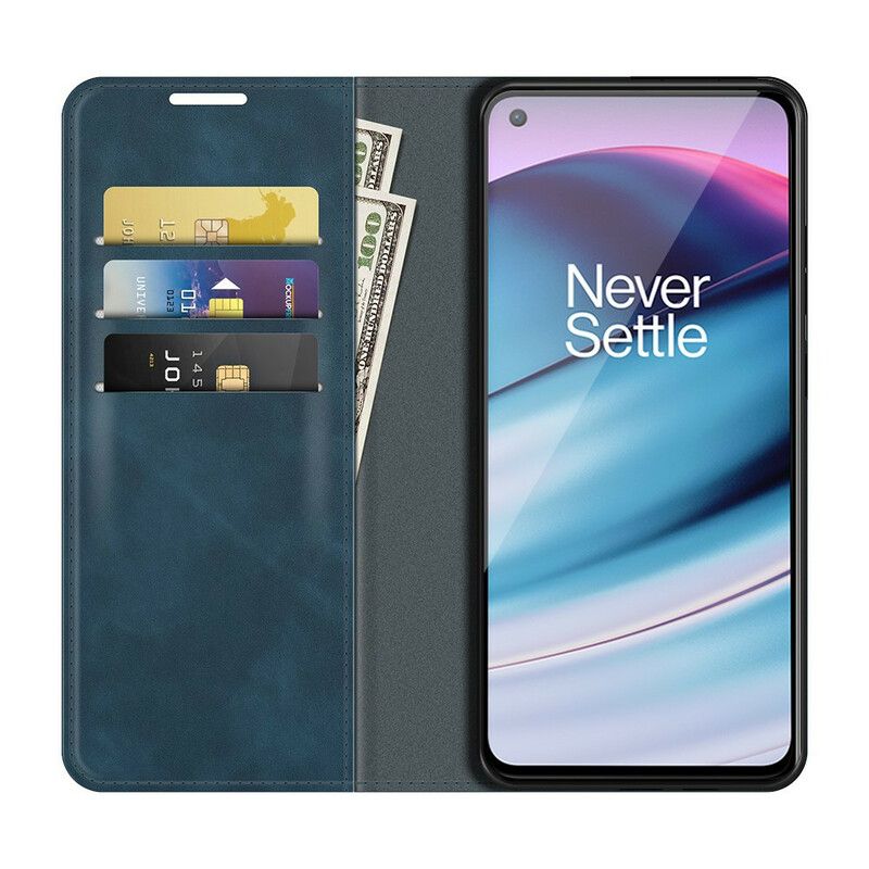 Folio-fodral Oneplus Nord Ce 5g Skin-touch