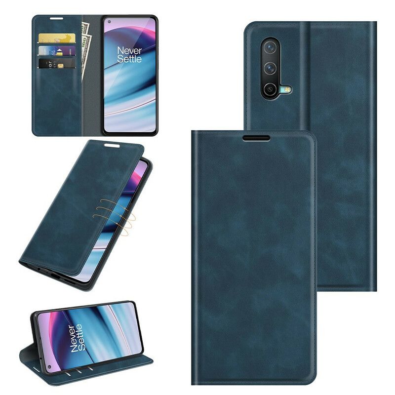 Folio-fodral Oneplus Nord Ce 5g Skin-touch