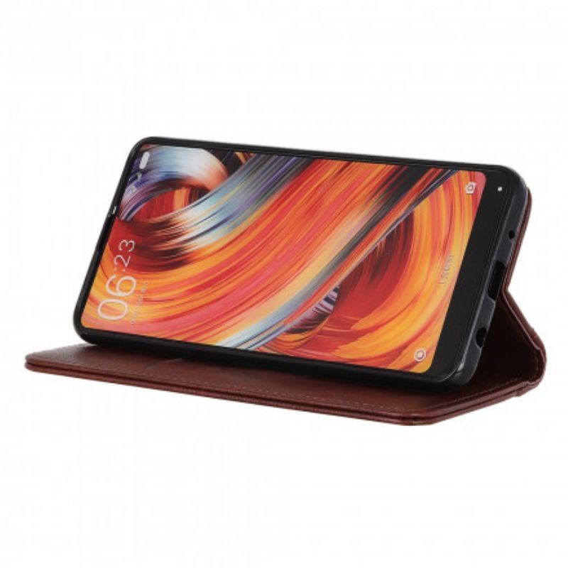 Folio-fodral Oneplus Nord Ce 5g Telefonfodral Elegance Split Litchi Läder