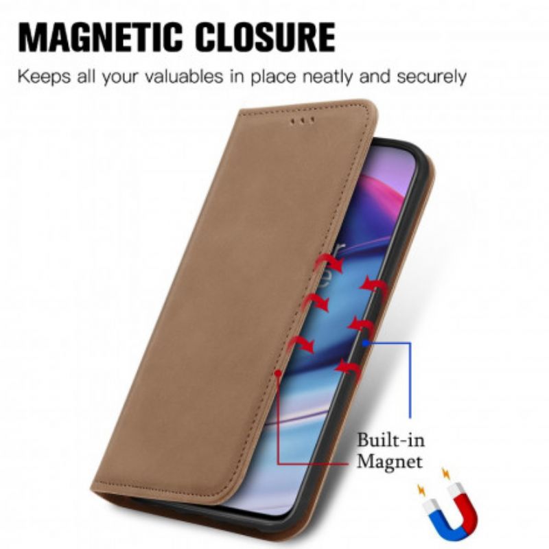 Folio-fodral Oneplus Nord Ce 5g Telefonfodral Skin-touch Design