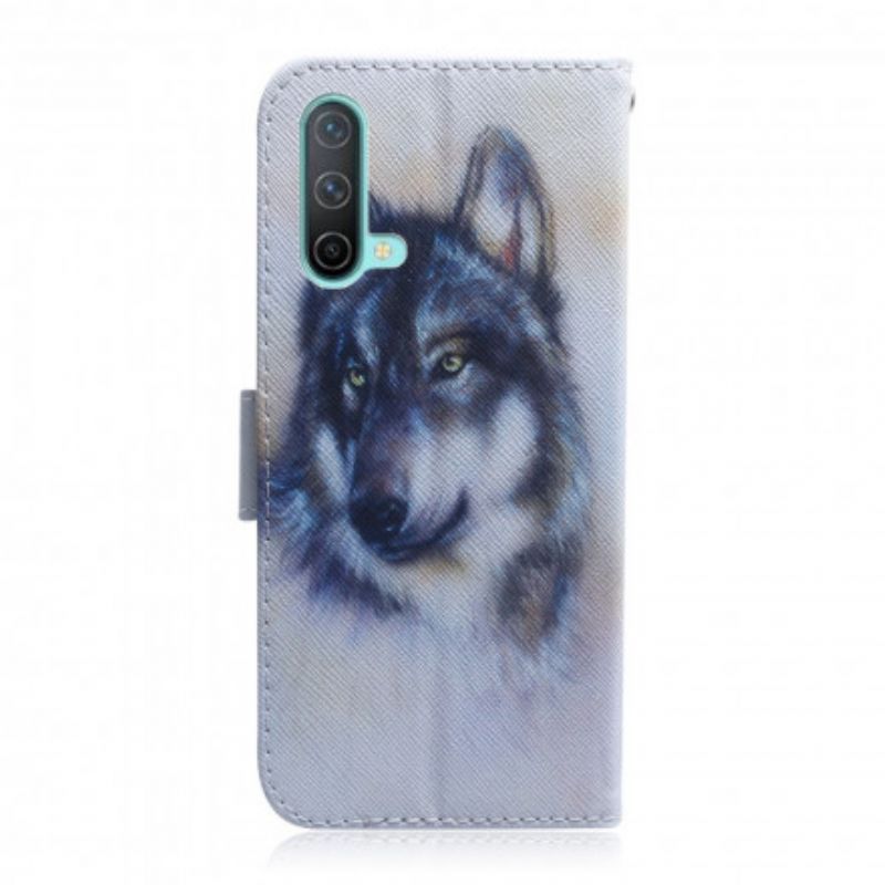 Läderfodral Oneplus Nord Ce 5g Telefonfodral Canine Look