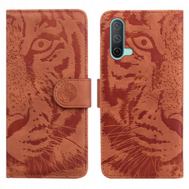 Skyddsfodral Oneplus Nord Ce 5g Tiger Face Print