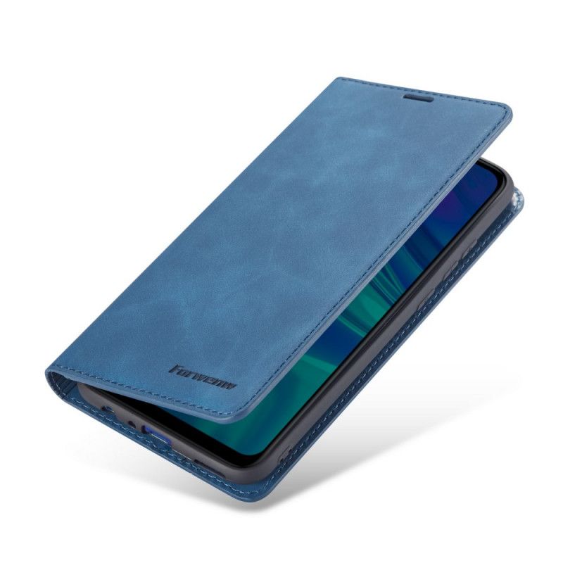 Skyddsfodral Huawei P Smart Plus 2019 Svart Forwenw Lädereffekt