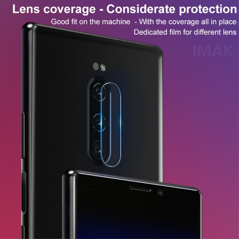 Härdat Glasskydd För Sony Xperia 1 Imak-Objektiv