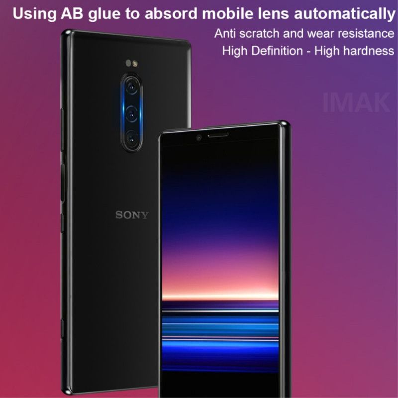 Härdat Glasskydd För Sony Xperia 1 Imak-Objektiv