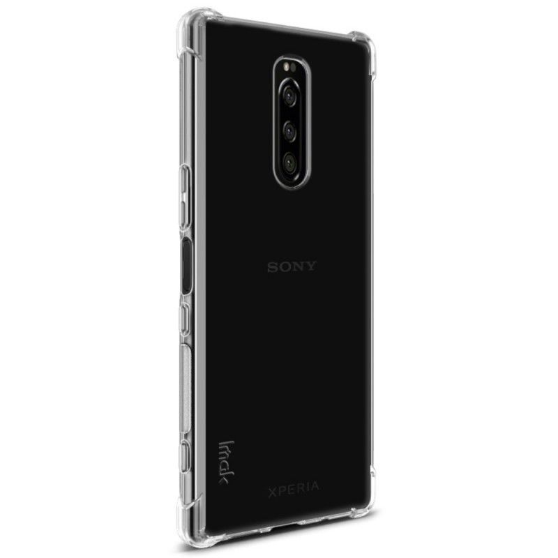Skal för Sony Xperia 1 Svart Imak Hudkänsla