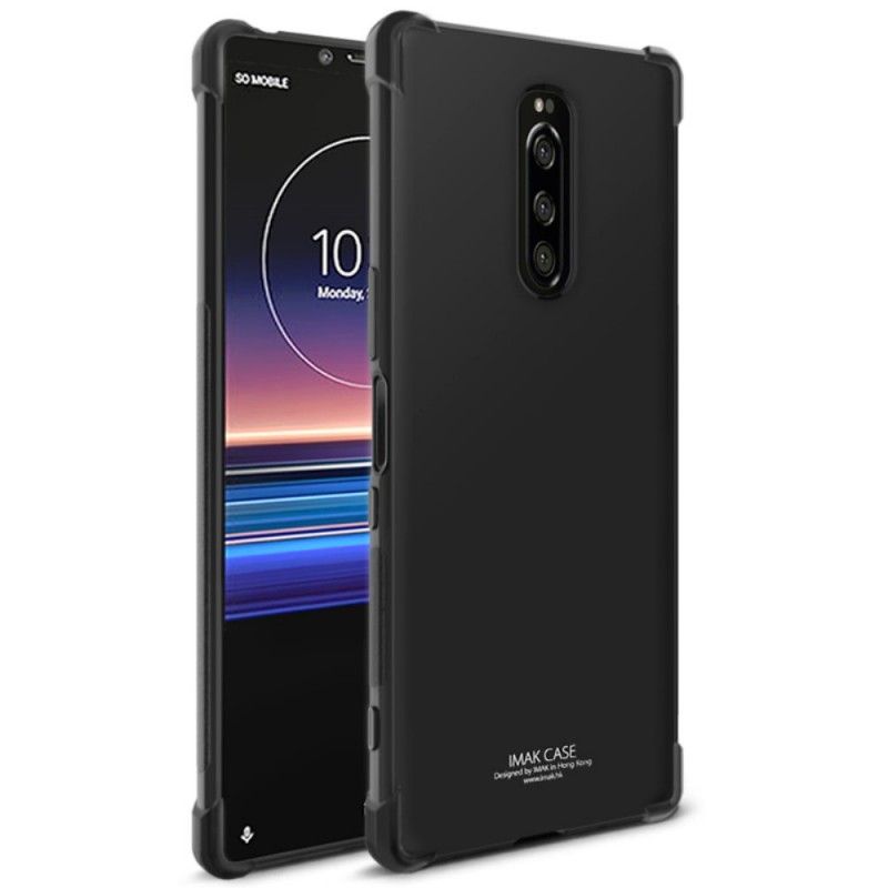 Skal för Sony Xperia 1 Svart Imak Hudkänsla