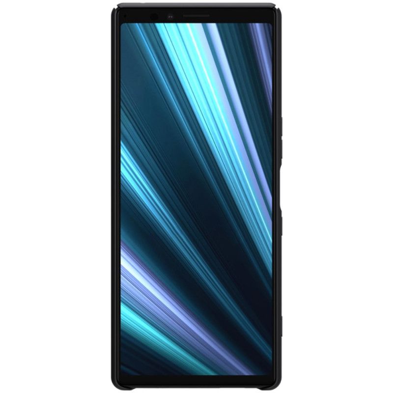 Skal Sony Xperia 1 Röd Mobilskal Stel Frostad Nillkin