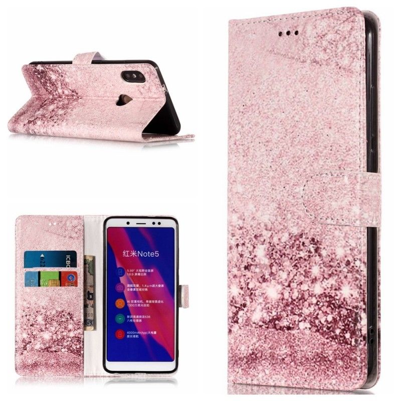 Fodral Xiaomi Redmi Note 5 Glittergradient