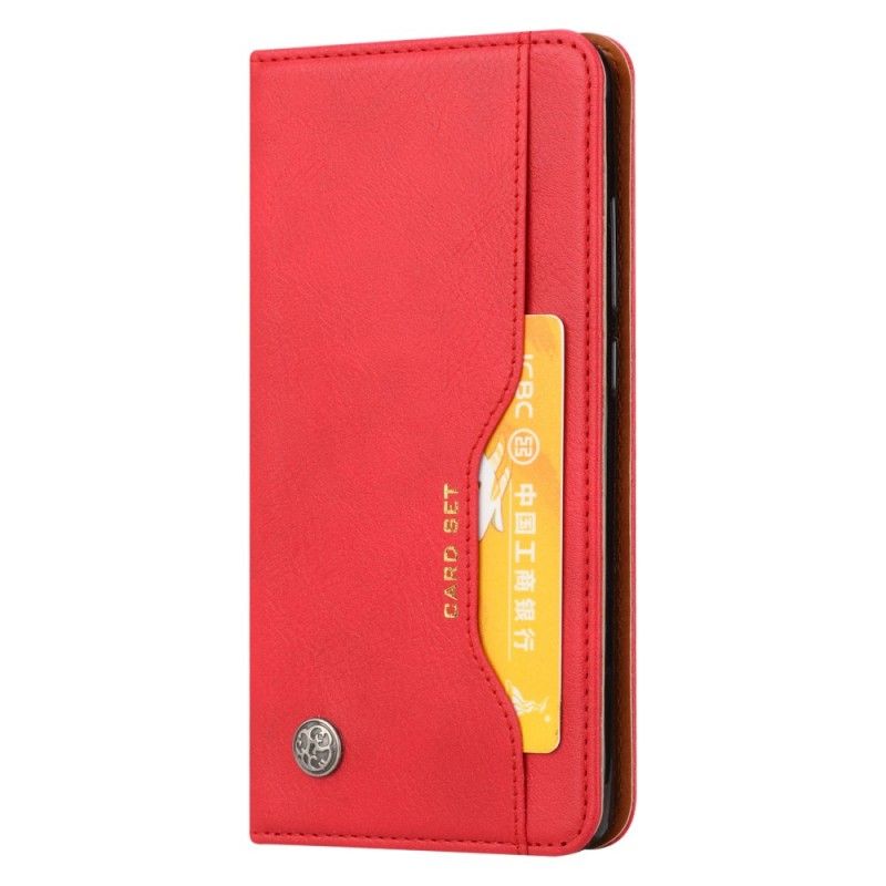 Folio-fodral Xiaomi Redmi Note 5 Svart Korthållare I Konstläder