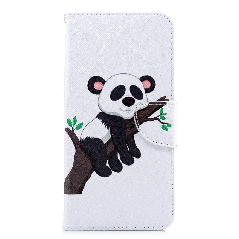 Läderfodral Xiaomi Redmi Note 5 Mobilskal Lat Panda