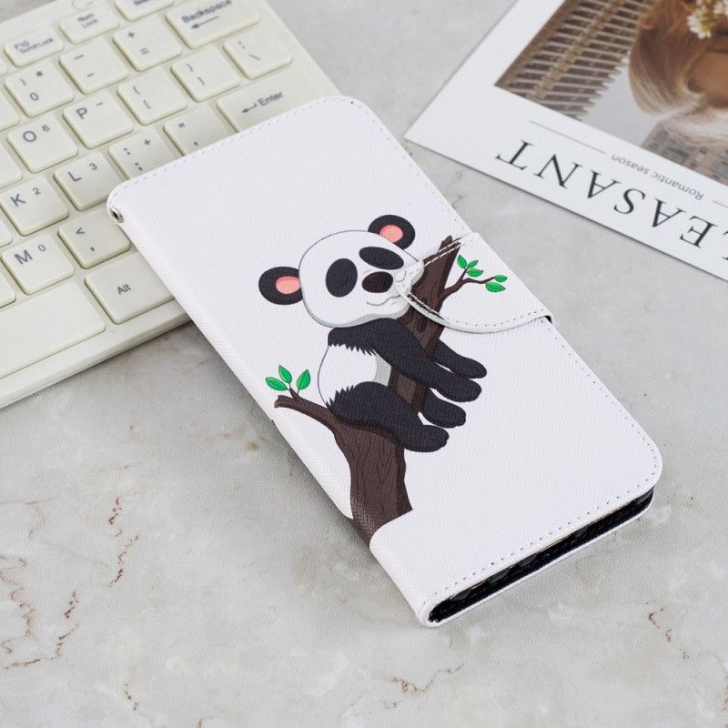 Läderfodral Xiaomi Redmi Note 5 Mobilskal Lat Panda
