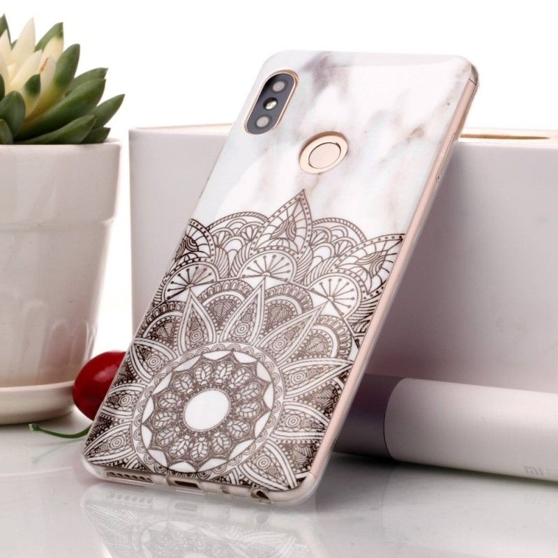 Skal Xiaomi Redmi Note 5 Marmorerad Mandala