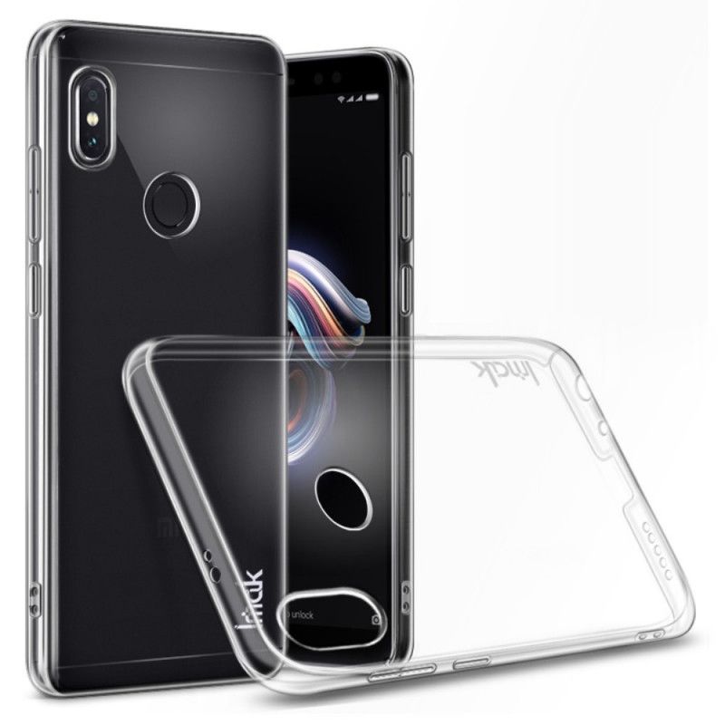 Skal Xiaomi Redmi Note 5 Mobilskal Imak Transparent Kristall