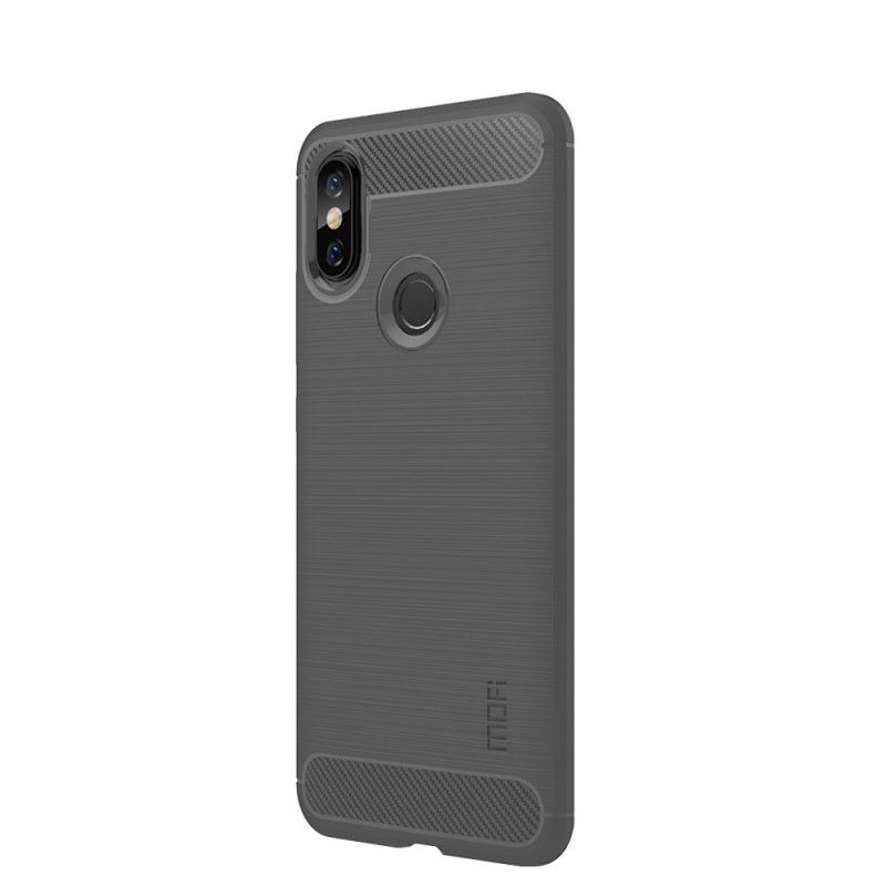 Skal Xiaomi Redmi Note 5 Svart Borstad Kolfiber