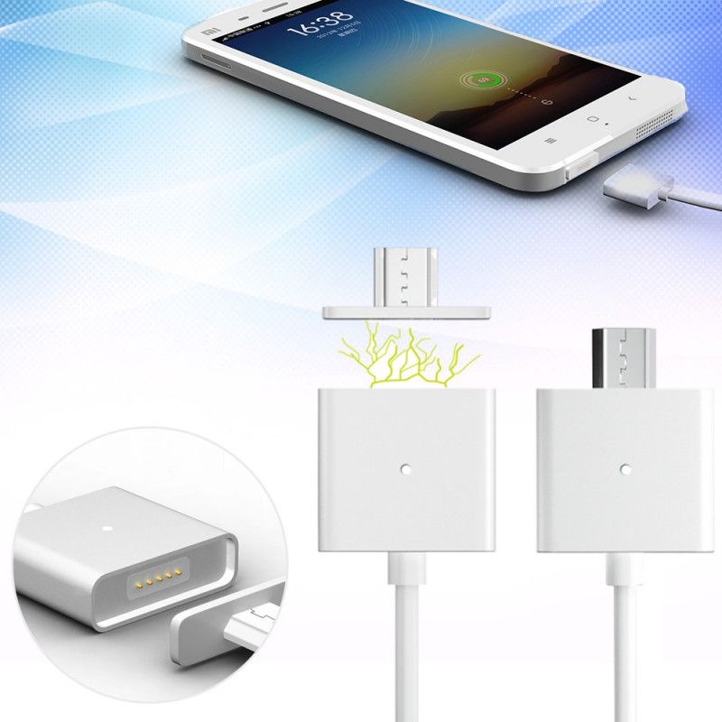 1M Micro Usb Magnetisk Laddningskabel