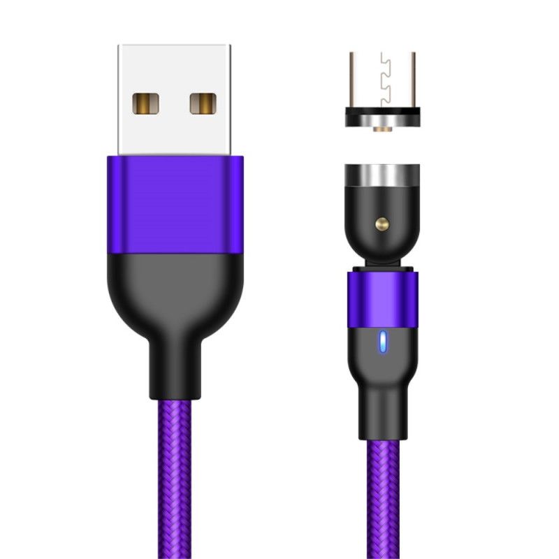 Nylonflätad Mikro-Usb-Laddningskabel