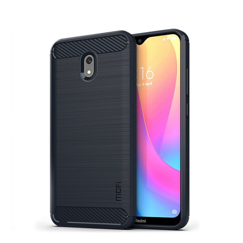 Skal Xiaomi Redmi 8A Grå Mofi Borstat Kolfiber