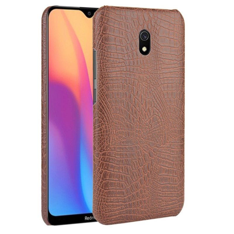 Skal Xiaomi Redmi 8A Svart Krokodilhudstil