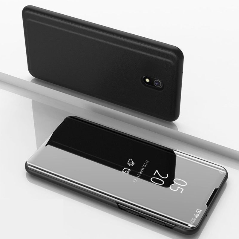 Visa Omslag Xiaomi Redmi 8A Grå Förenklad Spegel