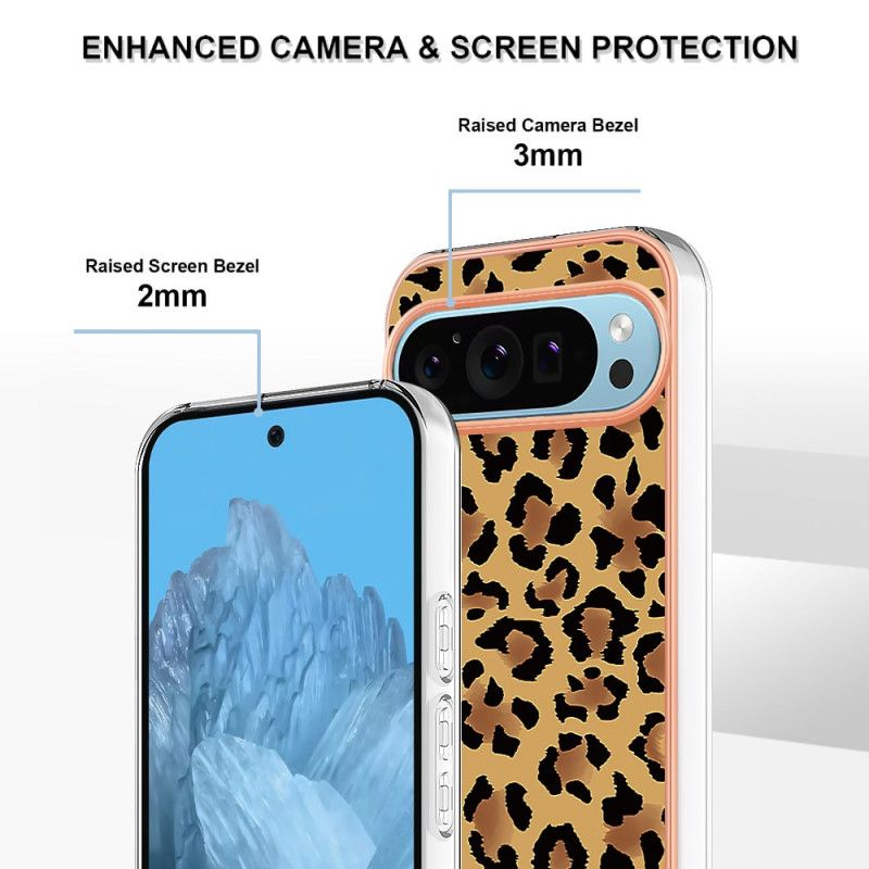 Skal För Google Pixel 9 Pro Xl Leopardtryck