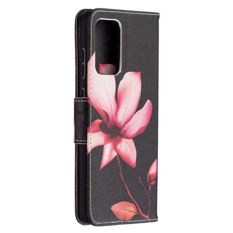 Fodral Samsung Galaxy A72 4G / A72 5G Rosa Blomma