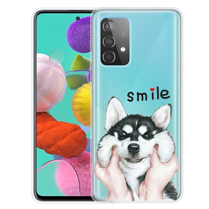 Skal Samsung Galaxy A72 4G / A72 5G Mobilskal Leendehund