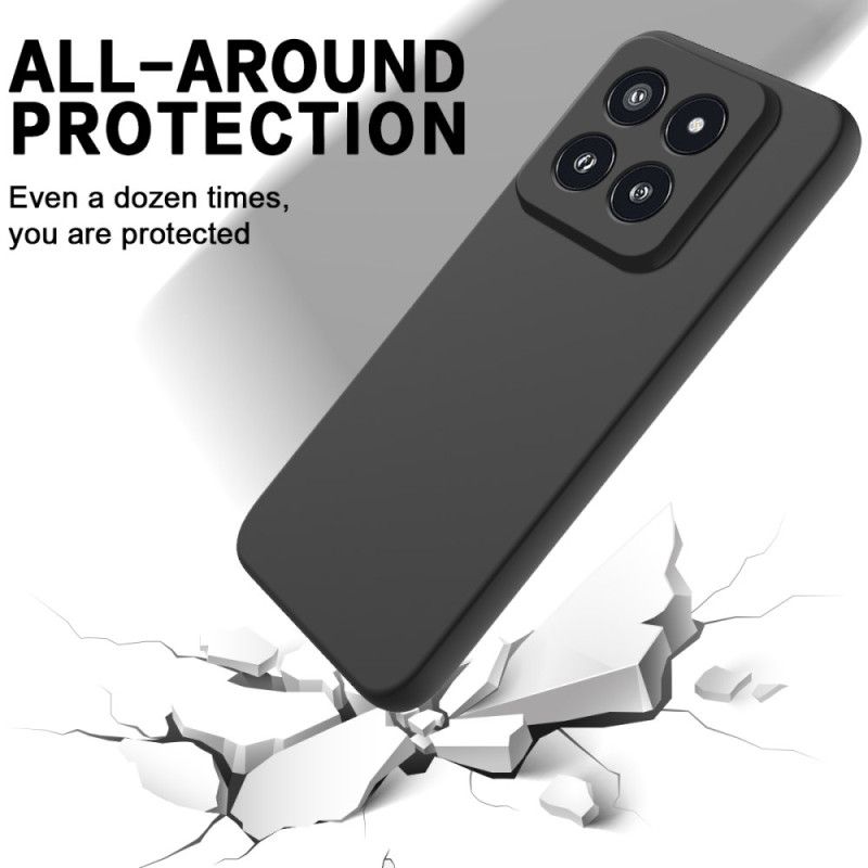 Skal Xiaomi 14 Pro Telefonfodral Flytande Silikonrem