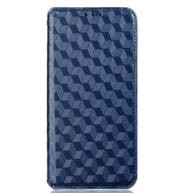 Folio-fodral Samsung Galaxy M53 5G Läderfodral 3d-kuber