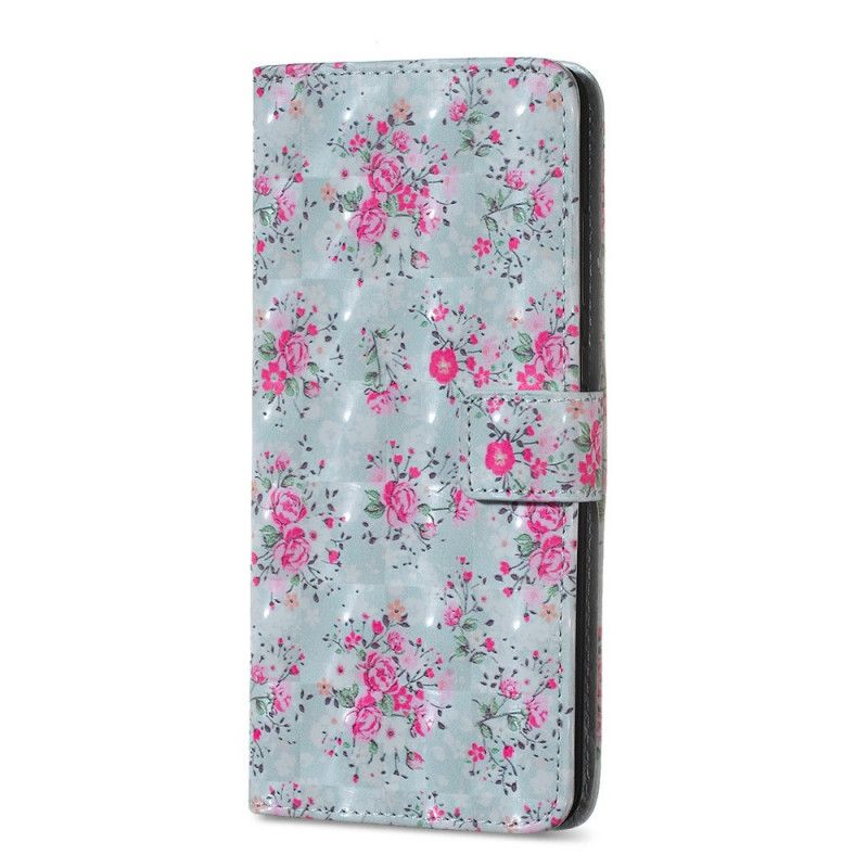 Fodral Huawei Mate 20 Frihetsdesignblommor